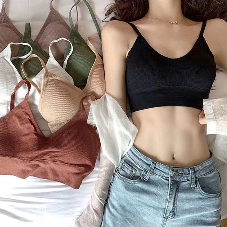 Áo bra nữ cotton mút mỏng có thể tháo rời BRALUNE, áo ngực nữ sport ôm sát cá tính tôn vòng 1 mã