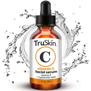 Truskin Vitamin C Facial Serum E Face Hyaluronic Acid 30ml