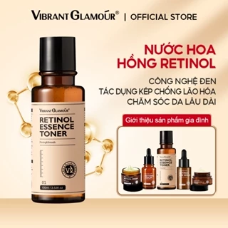 VIBRANT GLAMOR Double Retinol Face Toner Chống lão hóa Làm trắng mờ nếp nhăn Tinh chất dưỡng da mặt Chống nếp nhăn Nước hoa hồng Làm săn chắc mịn màng Dưỡng ẩm Chăm sóc da 100ml