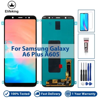 Màn Hình Cảm Ứng LCD 100% Thay Thế Chuyên Dụng Cho Samsung Galaxy A6 Plus 2018 Samsung A605 A605F A605FN