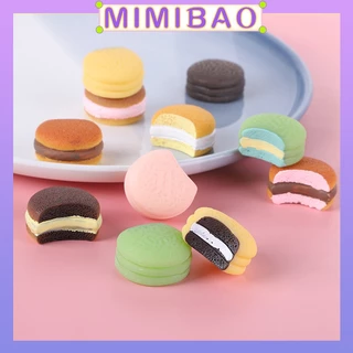 Dụng Cụ Charm Trang Trí Mô Phỏng Lớn Notch Macaron Nhựa Macaron Phụ Kiện DIY Móc Khóa Vỏ Điện Thoại Phụ Kiện Trang Sức Đồ Chơi Thực Phẩm-Mimibao