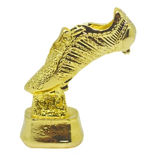 Cúp bóng đá sưu tầm giày vàng, chất liệu kim loại, size 4,5 cm, 1 chiếc