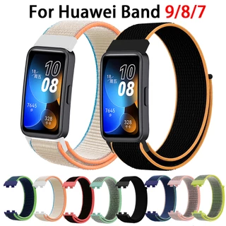 Dây đeo cho Huawei Band 9 8 Band 7 Phụ kiện Vòng Nylon Đồng hồ thông minh Dây thay thế Dây đeo cổ tay Vòng đeo tay thể thao Vòng đeo tay Huawei Band 7 Vòng đeo tay