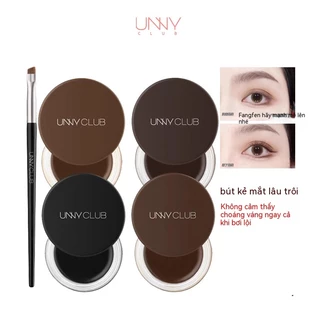 Unny Eyeliner Màu Sắc Kết Xuất Giàu Không Dễ Dàng Mờ Trang Điểm Nghệ Sĩ Kẻ Mắt Đen Nâu Trang Điểm Kẻ Mắt