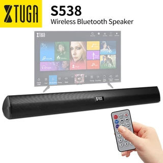 Xtuga S538 Hệ thống âm thanh rạp hát tại nhà Karaoke Loa Soundbar Bluetooth không dây, Loa thanh âm thanh 20W cho TV thông minh, Videoke, PC, Điện thoại