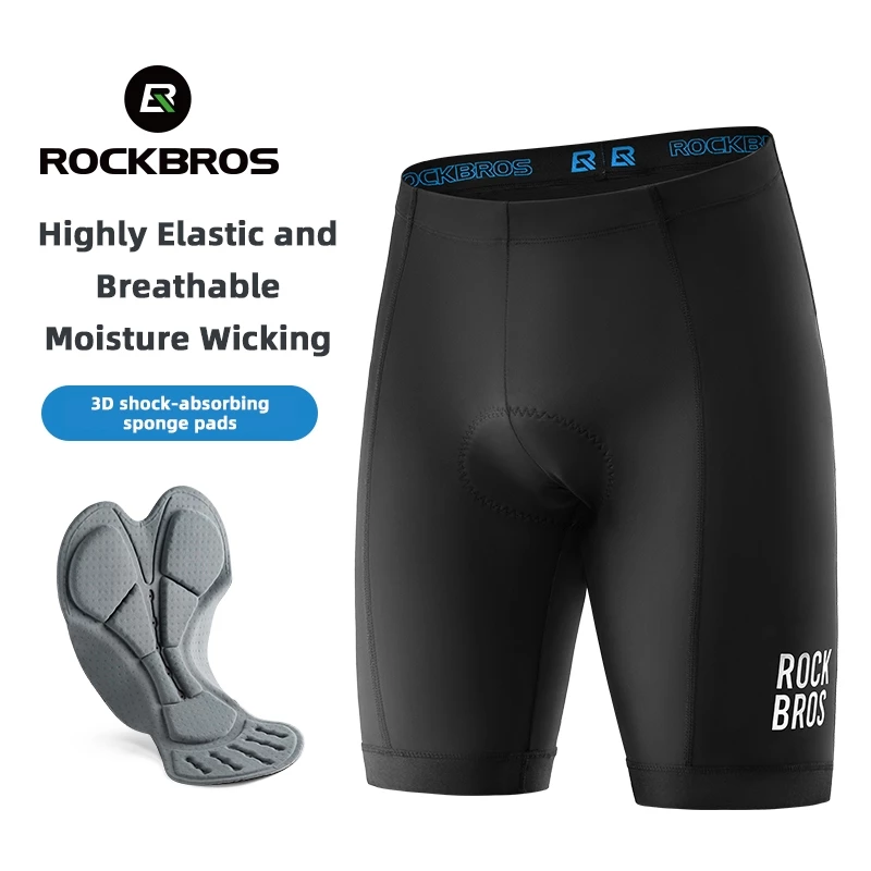 【Giao hàng 3 ngày】ROCKBROS Quần Đạp Xe Nam Nữ Có Đệm 3D Giảm Chấn Thoáng Khí Co Giãn Cao Siêu Nhẹ Cho MTB Đường Trường Xe Đạp Thể Thao Mùa Hè