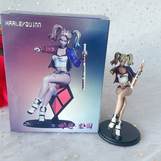 10cm Harley Quinn Nhân Vật Hành Động Yamaguchi Harley Quinn Joker Khớp Di Chuyển Hình Harleen Quinzel Mô Hình Pvc Bộ Sưu Tập Đồ Chơi