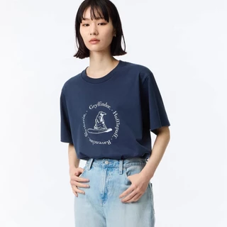 Áo thun ngắn tay in hình Uniqlo dành cho nam và nữ UT Harry Potter