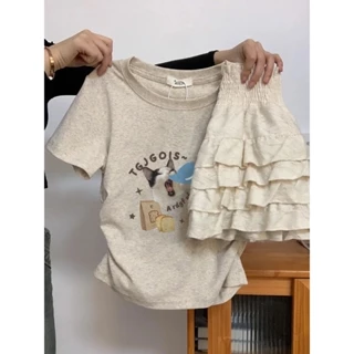 Áo phông Baby Tee nữ local brand SALMO hè nữ  fashion đẹp 100% cotton áo thun Kiểu ngắn nữ Y0214