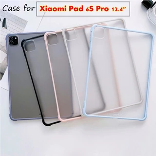 Case For Xiaomi Pad 6S Pro MiPad 6S Pro 6SPro 12.4 inch 2024 Transparent Matte Case