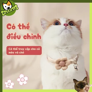 PetPals Vòng Cổ Lông Nhung Mềm Mại Thân Thiện Với Da Gắn Chuông Và Nơ Cho Thú Cưng Vòng đeo cổ họa tiết hình học có chuông cho thú cưng vòng cổ cho mèo dây xích chó vòng cổ thú cưng dây dắt thú cưng vòng cổ cho chó dây xích mèo con HZMPS0084