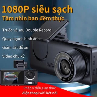 Camera hành trình ô tôFull HD Đèn LED,ghi hình trước sau, màn hình cảm ứng,thẻ nhớ 32G camera hành trình ô tô Camera ghi hình ô tô Camera lùi Camera Hành Trình Ô Tô Ultra HD Camera hành trình xe taxi 3 in 1 dashcam