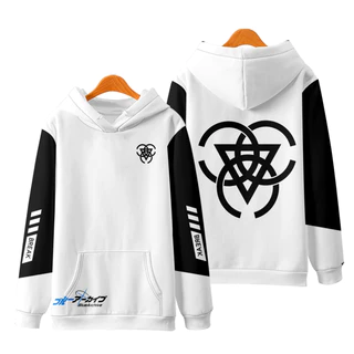 Anime mới Blue Archive Logo đại học Áo Hoodie thời trang nam Nhật Bản dáng rộng dành cho nữ ❥ ❈ Áo len in hình Unisex Áo khoác dài tay có mũ trùm đầu Top Cosplay