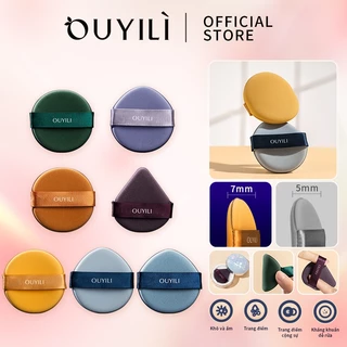 Ouyili Tinh Tế Khô Ướt Kép Trang Điểm Chất Lỏng Kem Nền Mỹ Phẩm Puff Beauty Powder Puff Air Cushion Trang Điểm