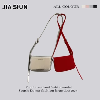 JIA SHUN Túi đeo thắt lưng mini phong cách Hàn Quốc, túi đeo chéo nhẹ, thời trang và đa năng dành cho nữ