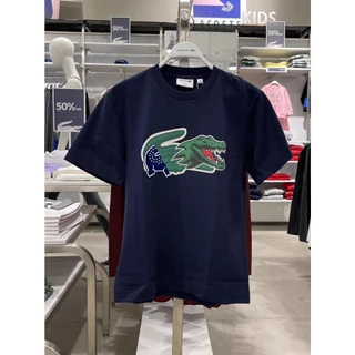 Áo thun nam ngắn tay dáng rộng thoáng khí Lacoste TH1410