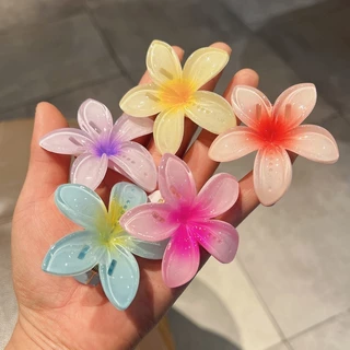 🍓Ras🍓4cm Mới Kẹo Màu Bauhinia Kẹp Tóc Cô Gái Ngọt Ngào Kẹp Tóc Nhựa Phụ Kiện Tóc Dễ Thương