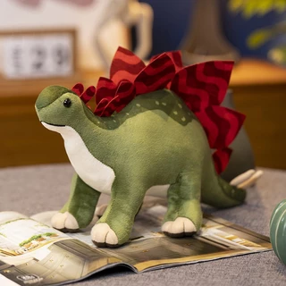 WHYME Đồ chơi búp bê khủng long mô phỏng Thú nhồi bông hoạt hình đáng yêu sang trọng mềm mại trang trí cho trẻ em