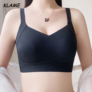 Klame Chất Lượng Cao BCDE Áo Ngực Kích Thước Lớn Nữ Tiết Lộ Quần Lót Ngực Nhỏ Full Cup Mùa Hè Phần Mỏng Chống Chảy Máu Bao Gồm Tất Cả Áo Bralette Bóng Liền Mạch KLM963