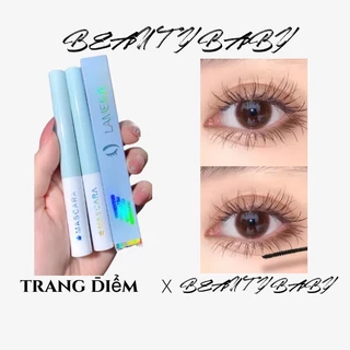 Mascara dạng cọ mỏng, Mascara không thấm nước, chống mồ hôi và chống lem, Mascara làm cong mi lâu trôi, không phai và không làm trắng da