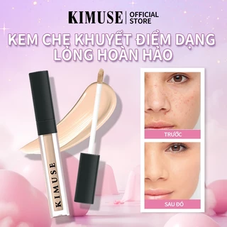 Kem che khuyết điểm KIMUSE lâu trôi chống thấm nước mang lại lớp trang điểm hoàn hảo 6ml