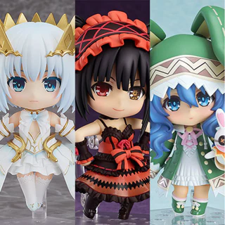 Nhân vật mô hình Anime NGÀY A LIVE Tobiichi Origami 1236 # Himekawa Yoshino 395 # Tokisaki Kurumi 466 # Nendoroid