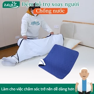 Đệm Lót Giường Chia Ngăn Đặc Biệt Cho Người Lớn Tuổi, Bệnh Nhân Đang Nằm Trên Hỗ Trợ Chăm Sóc Sức Khỏe