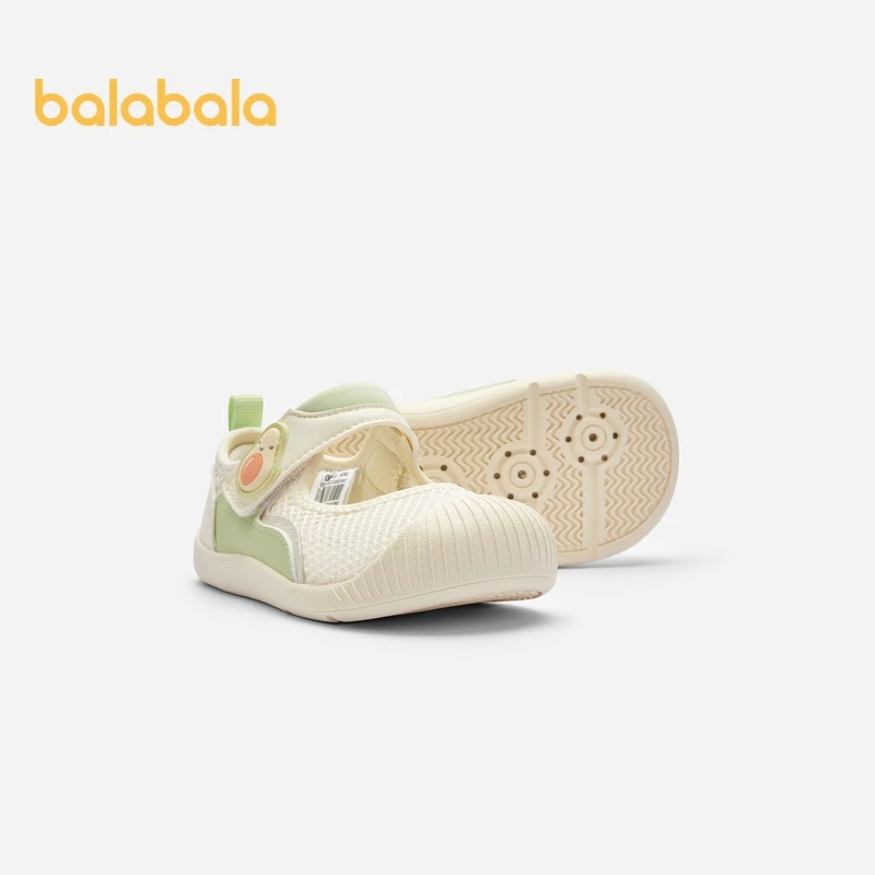 Balabala Bé Tập Đi Giày Sandal Trẻ Em Bé Trai Kho Báu Cô Gái Kho Báu Mùa Hè 2024 Thoáng Khí Không Trơn Trượt