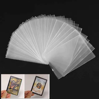 100 Cái / lốc 65 * 90 Mm Thẻ Tay Magic Board Game Tarot Ba Quốc Thẻ Poker Bảo Vệ Dropshipping