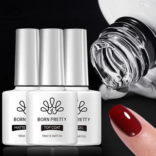 Sơn Móng Tay Gel Bóng Trong Suốt BORN PRETTY 10ml