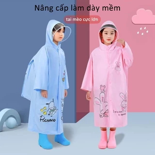 👉MaBay👈Áo mưa cho bé  Có Túi Đi Học Vị Trí Áo Mưa Trẻ Em Vừa Lớn Trẻ Em 3-12 Tuổi Trẻ Em Poncho Mẫu Giáo Vừa Lớn áo mưa bộ áo mưa trẻ em