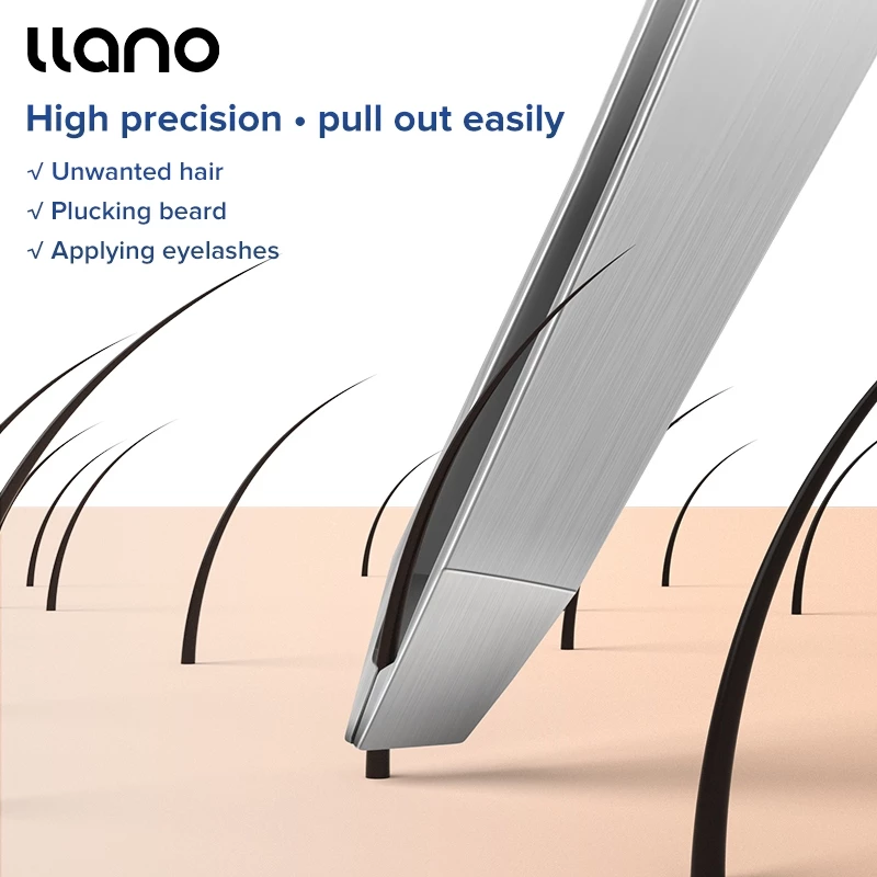 Nhíp nhổ tỉa lông mày bằng thép không gỉ dễ sử dụng chất lượng cao