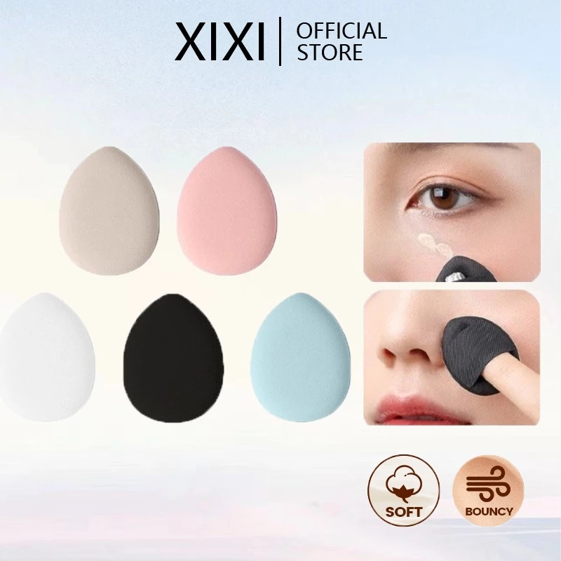Bộ miếng bọt biển trang điểm ngón tay cỡ nhỏ, Kem che khuyết điểm mặt, Chi tiết phồng, Miếng lót mỹ phẩm chuyên nghiệp, Dụng cụ trang điểm NO, J039
