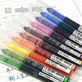 Bút Mực Gel Ngòi 0.5mm Nhanh Khô Nhiều Màu Sắc Bút