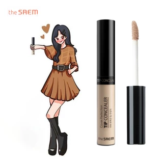 Kem che khuyết điểm the saem Cover Perfection Tip Concealer SPF28 PA++ 6.5g