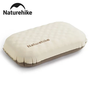 Naturehike Di Động Cắm Trại Gối Tự Bơm Hơi Nhẹ Ngủ Đệm Không Khí Du Lịch Ngoài Trời Gối Bơm Hơi Tự Động