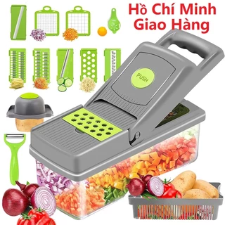 Máy cắt rau củ đa chức năng dụng , 8 Lưỡi Dao Cắt đồ bào rau củ đa năng Thái Lát cụ bào sợi