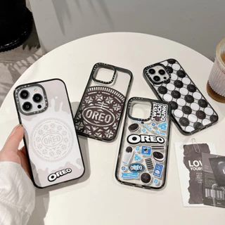 Ốp điện thoại CASETIFY Oreo cho iphone 15 Pro Max 15 Plus 14 Pro Max 14Plus i14 13 Pro Max i11 i13 13pro 12 Pro Max Acrylic Vỏ bảo vệ