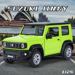 Tỉ Lệ 1: 24 Suzuki Jimny Hợp Kim Xe Mô Hình Diecast Xe Âm Thanh Ánh Sáng Xe Người Yêu Bộ Sưu Tập Trẻ Em Quà Tặng Sinh Nhật Kim Loại Bé Trai Đồ Chơi