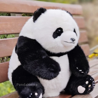 [Ngôi sao cùng phong cách] Búp bê hoa Influencer Mô phỏng Búp bê gấu trúc Tứ Xuyên Panda Base Cùng phong cách Đồ chơi sang trọng Quà tặng sinh nhật