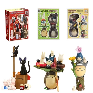 3 Phong Cách Anime Miyazaki Hayao Totoro Fairydust Kiki Dịch Vụ Giao Hàng Mèo Đen Q Phiên Bản PVC Nhân Vật Hành Động Mô Hình Búp Bê Đóng Hộp Đồ Chơi