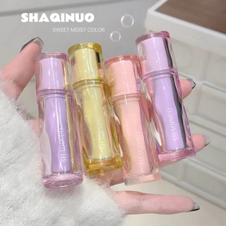 Shaqinuo Sweet Watery Glossy Lip Glaze Ice Lens Dưỡng ẩm Son bóng cao Son bóng làm trắng