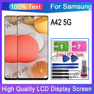 Màn hình LCD AMOLED chính hãng Samsung Galaxy A42 5G Bộ số hóa màn hình cảm ứng có khung thay thế