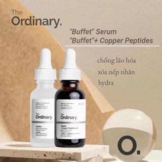 The Ordinary buffet serum chống lão hoá chăm sóc da mặt