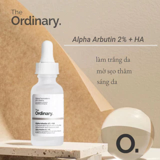 The Ordinary alpha arbutin serum trị thâm sáng da làm trắng da mặt dưỡng ẩm da mặt chăm sóc da mặt