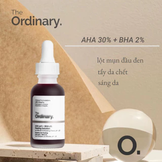 The Ordinary aha bha serum tẩy tế bào chết da mặt sáng da chăm sóc da mặt