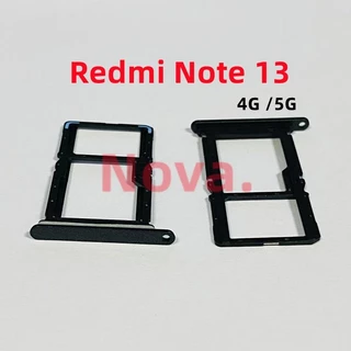 Khay Thẻ SIM Cho Xiaomi Redmi Note 13 4G 5G Vỏ Điện Thoại Khe Cắm Giá Đỡ Điện Thoại Di Động Phần