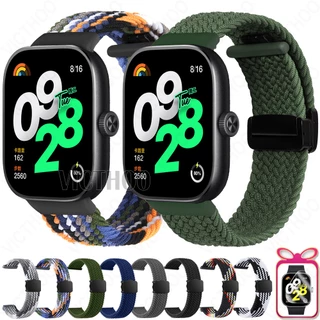 Phụ kiện thay thế vòng đeo tay bằng Nylon dệt cho Redmi Watch 4 / Xiaomi Smart Band 8 Pro