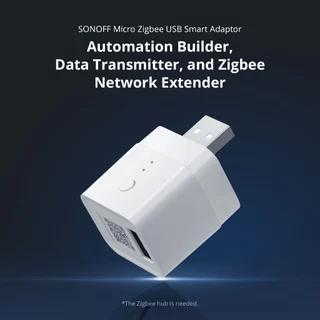 Sonoff ZBMicro Zigbee Micro USB Bộ chuyển đổi thông minh Sạc nhanh EFR32MG21 Bảo hiểm truyền rộng Điều khiển bằng giọng nói eWeLink Alexa Google