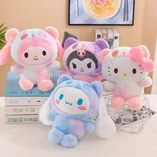 25cm Anime Nhiều Màu Sắc hello kitty sanrio Đồ Chơi Kawaii Mymelody Kuromi cinnamoroll Sang Trọng Thú Nhồi Bông Mềm Búp Bê Sang Trọng Gối Trẻ Em Quà Tặng